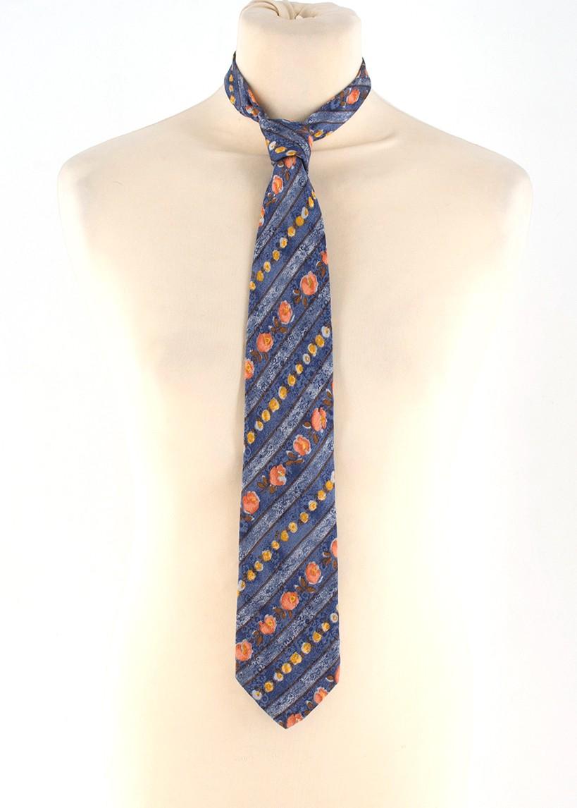 Prochownick Floral-print Silk Tie