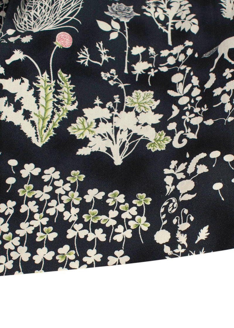 Bonpoint Baby 6m Black Floral Dress