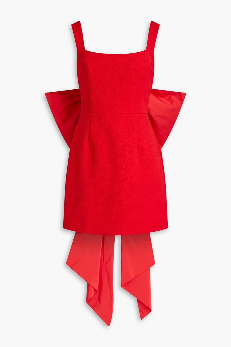Calla Bow-Embellished Dress