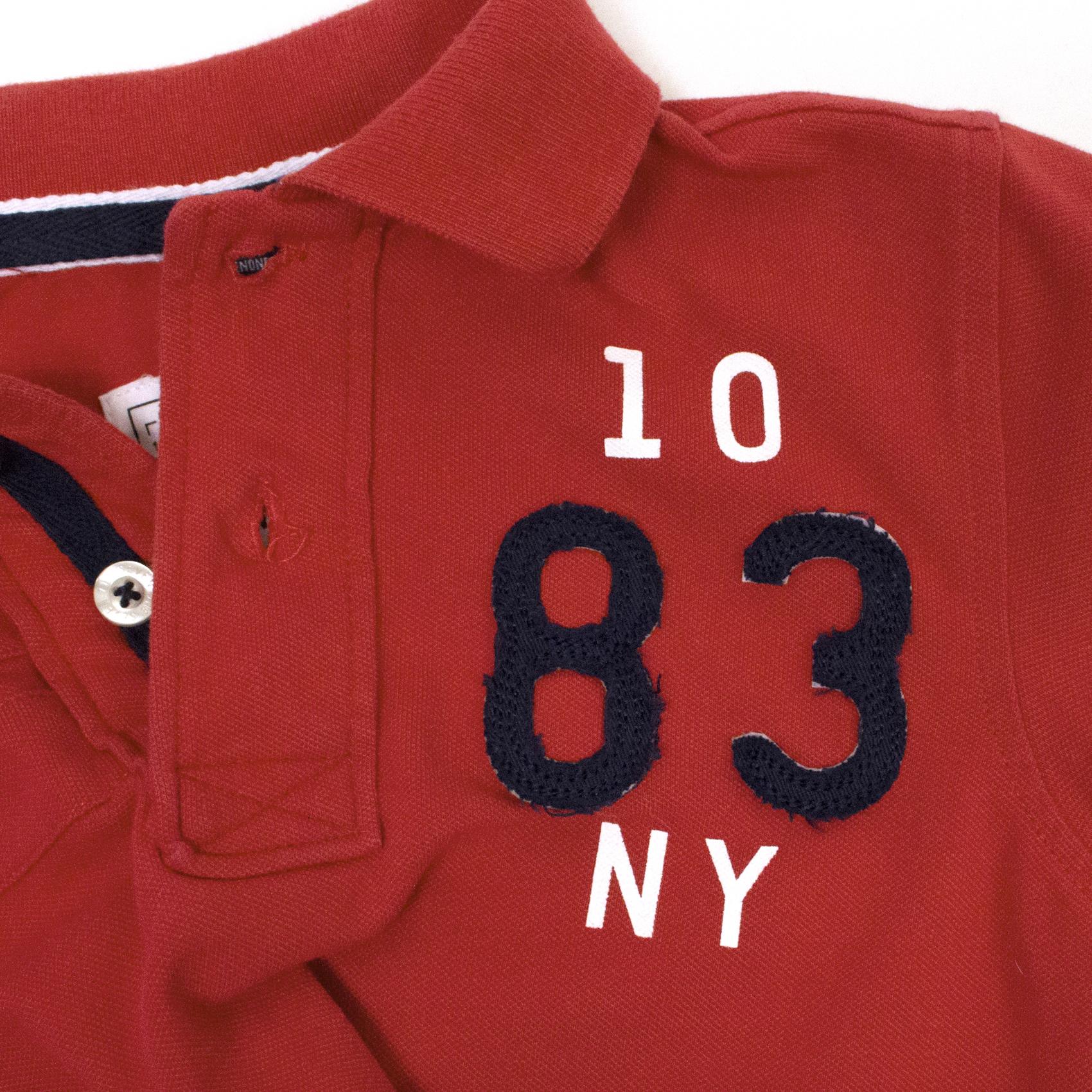 SevenOneSeven Red Jacket and Applique Polo Shirt