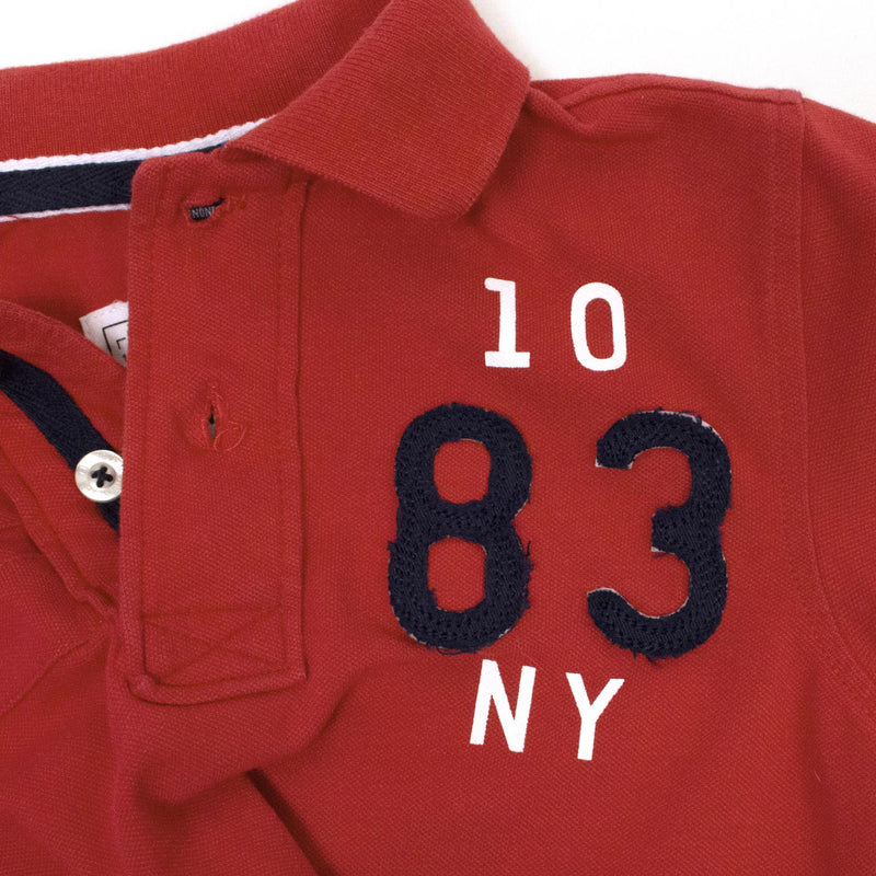 SevenOneSeven Red Jacket and Applique Polo Shirt