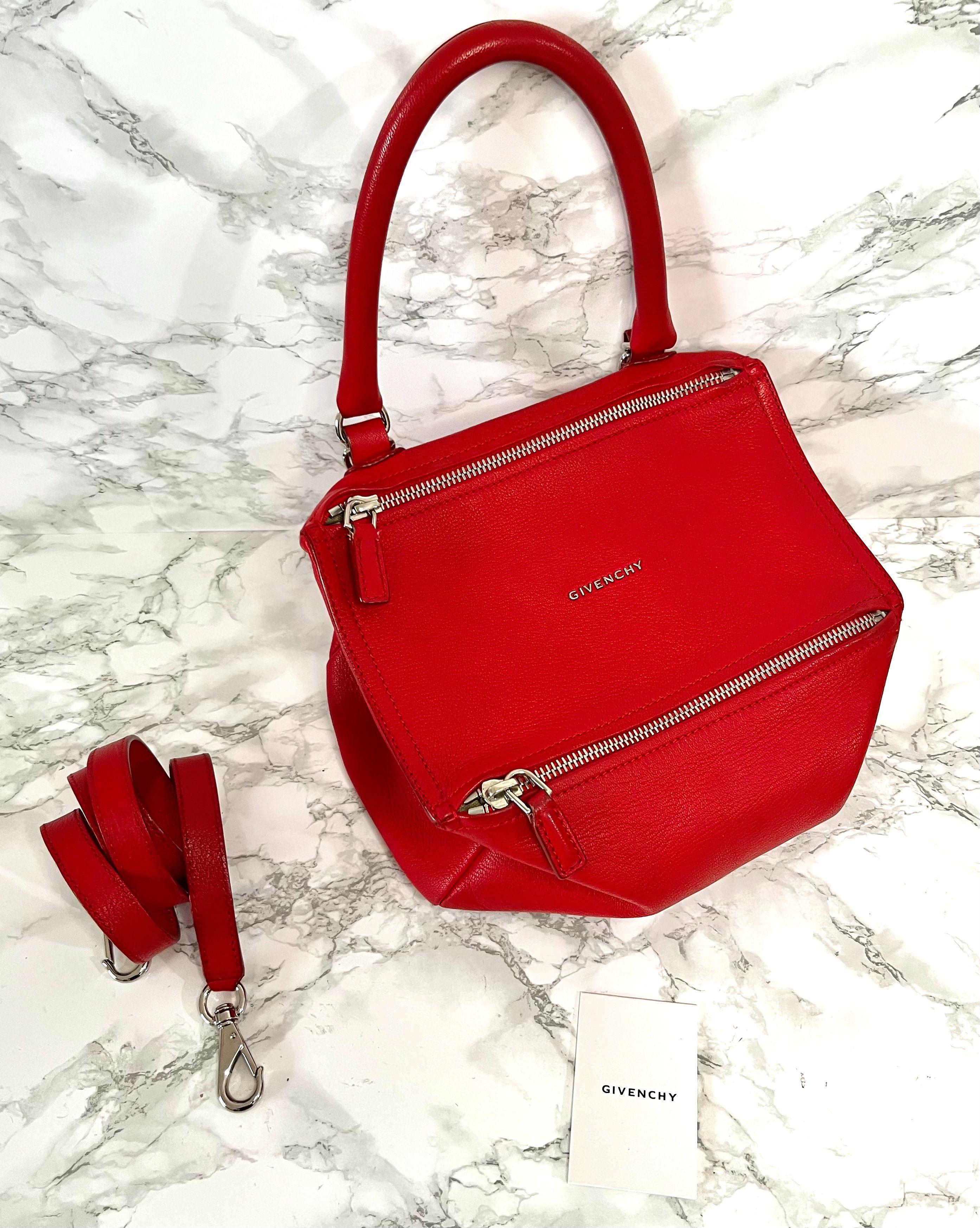 Givenchy Small  Red Pandora Bag