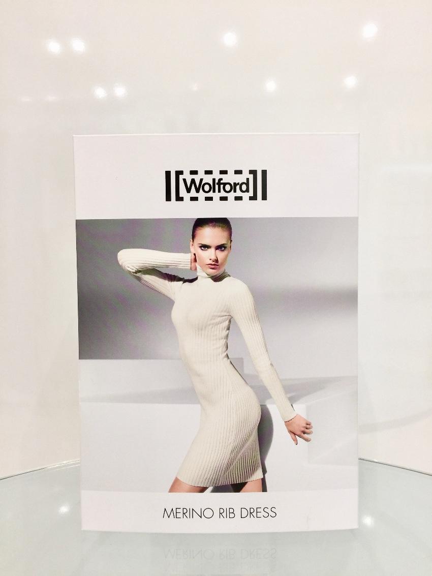 Wolford Merino Rib Dress Limited Edition Raven