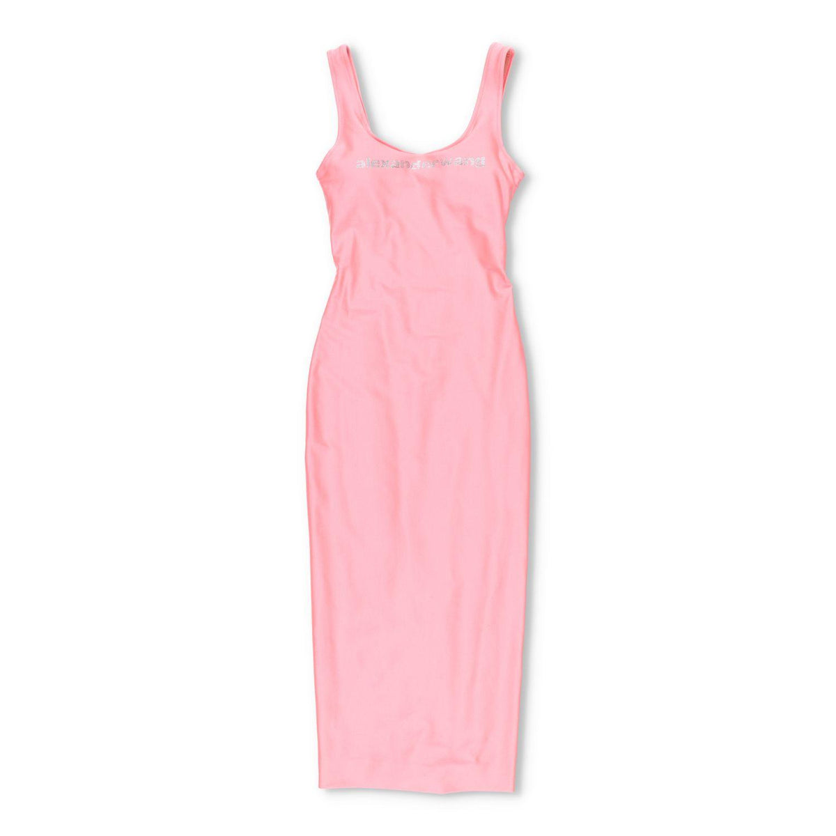 Crystal Logo Maxi Dress Stretch Athletic Blend