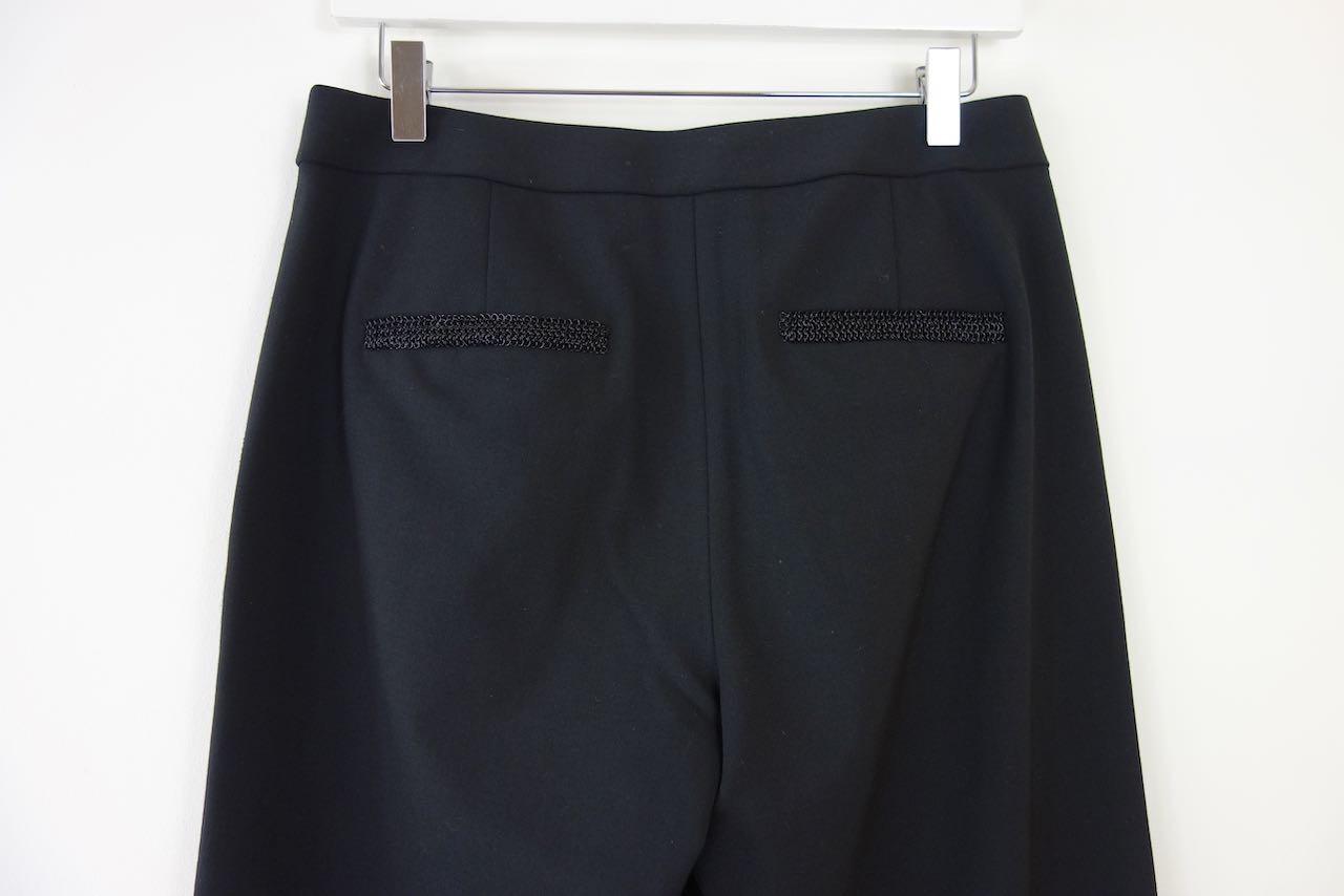 Black Wool Culottes