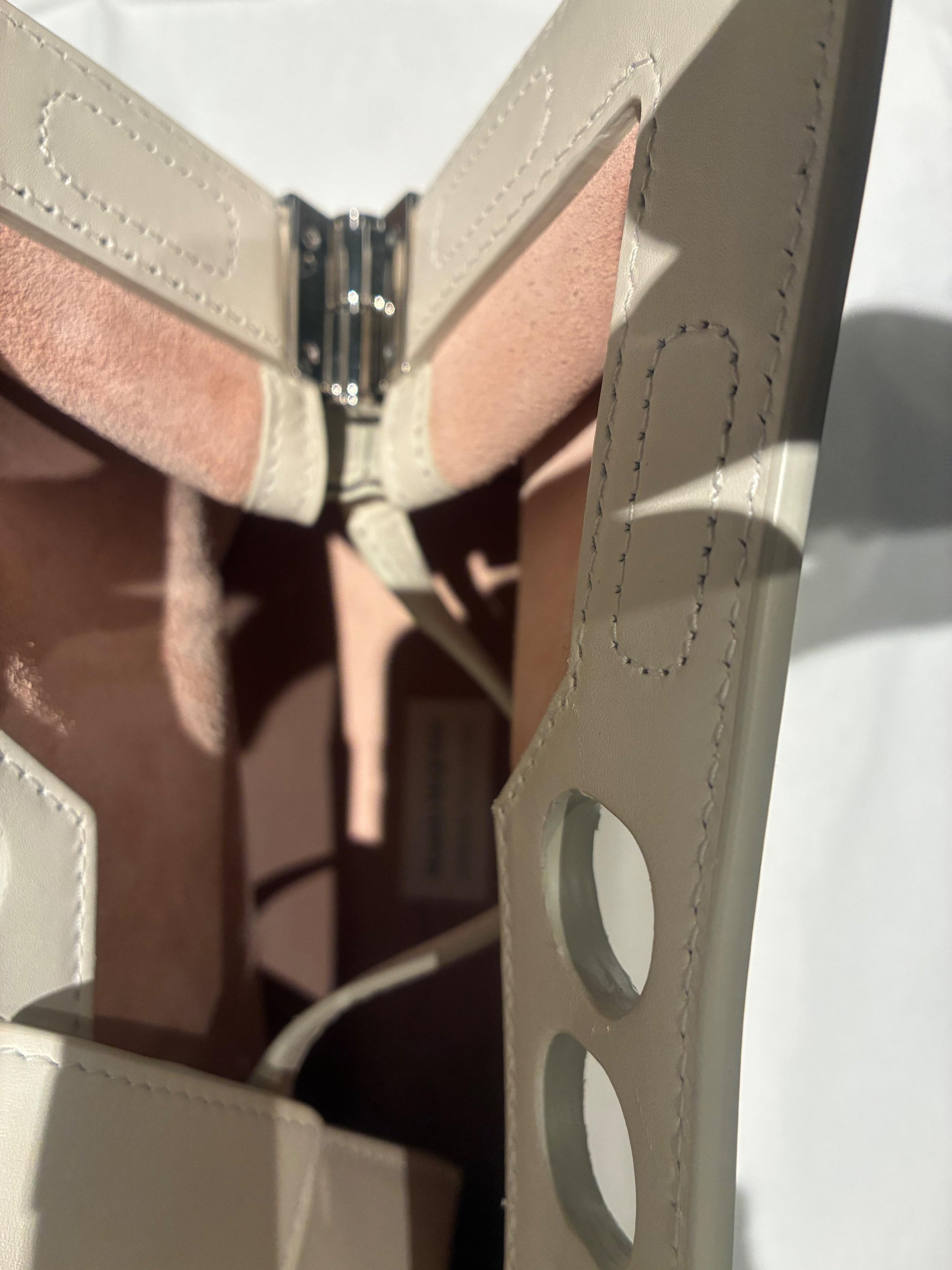 Alexander McQueen Ivory Shoulder Bag