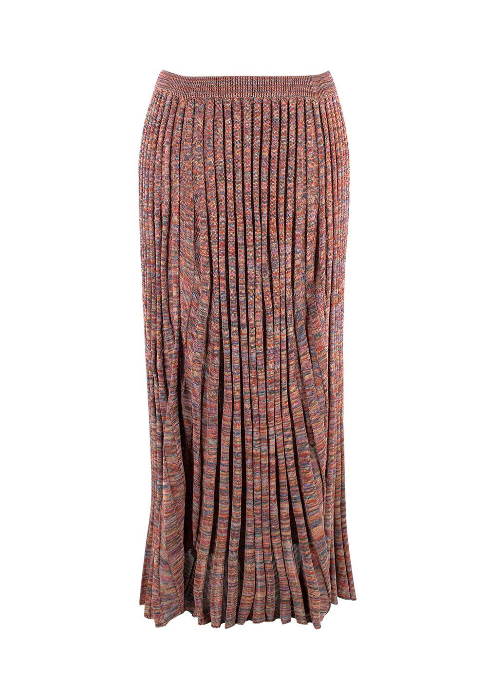 Zimmerman Multicoloured Pleated Skirt