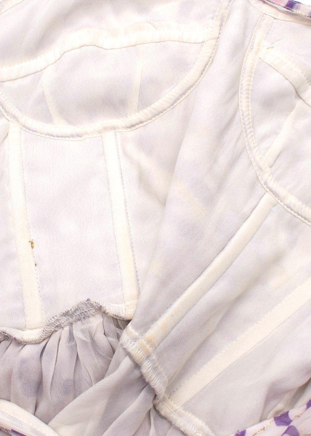 Rococo Sand Purple Leopard Print Avana Midi Dress