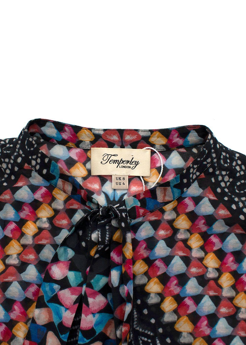 Multicoloured Button Down Shirt Dress