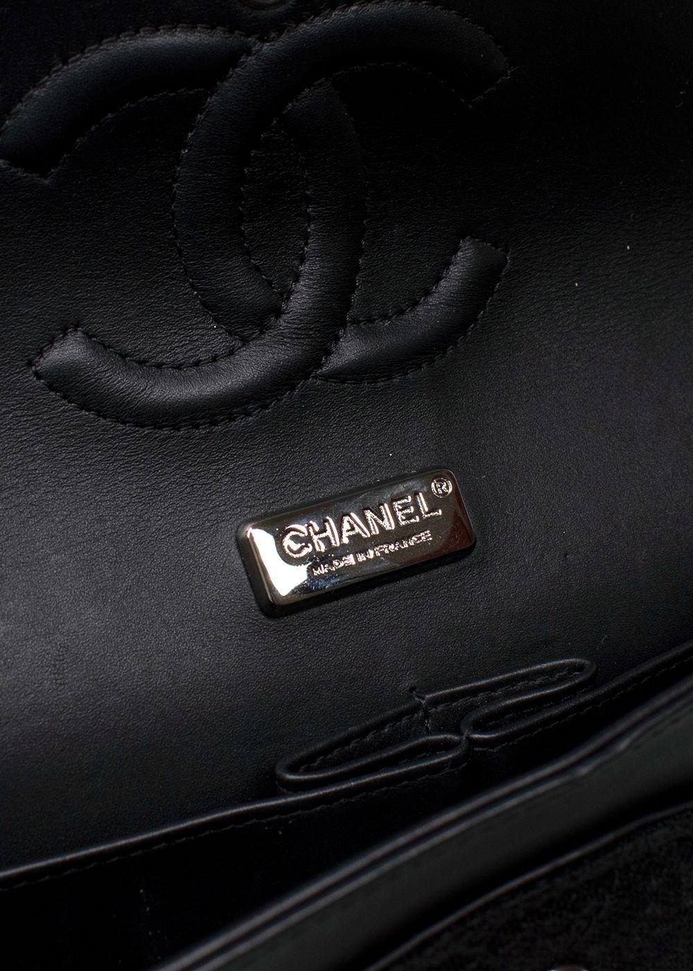 Chanel Black Metier D'Arts Embellished Medium Flap Bag
