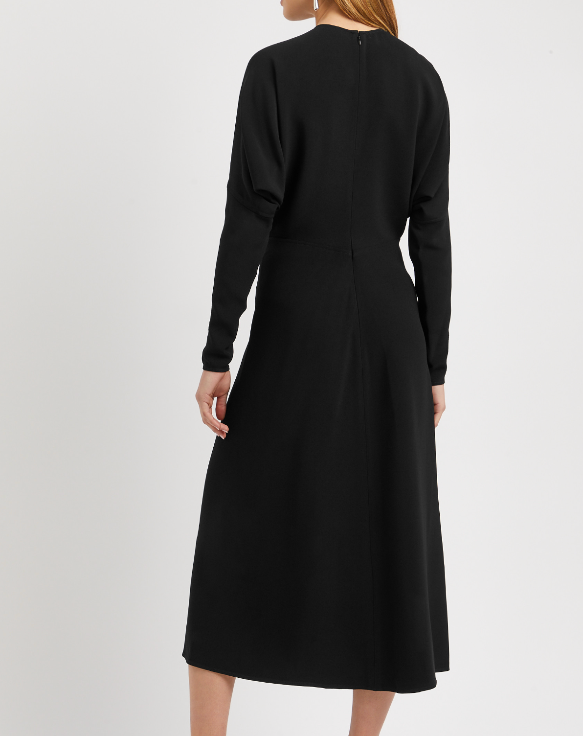Victoria Beckham Panelled Midi Dress