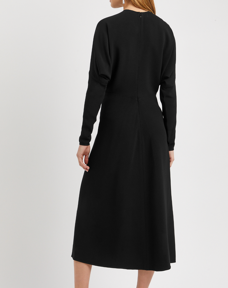 Victoria Beckham Panelled Midi Dress