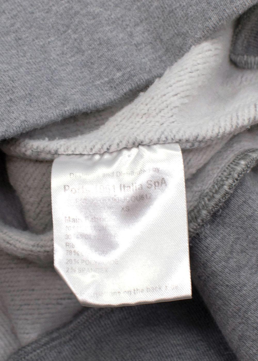 Ports 1961 'Follow Me' Embroidered Grey Sweatshirt