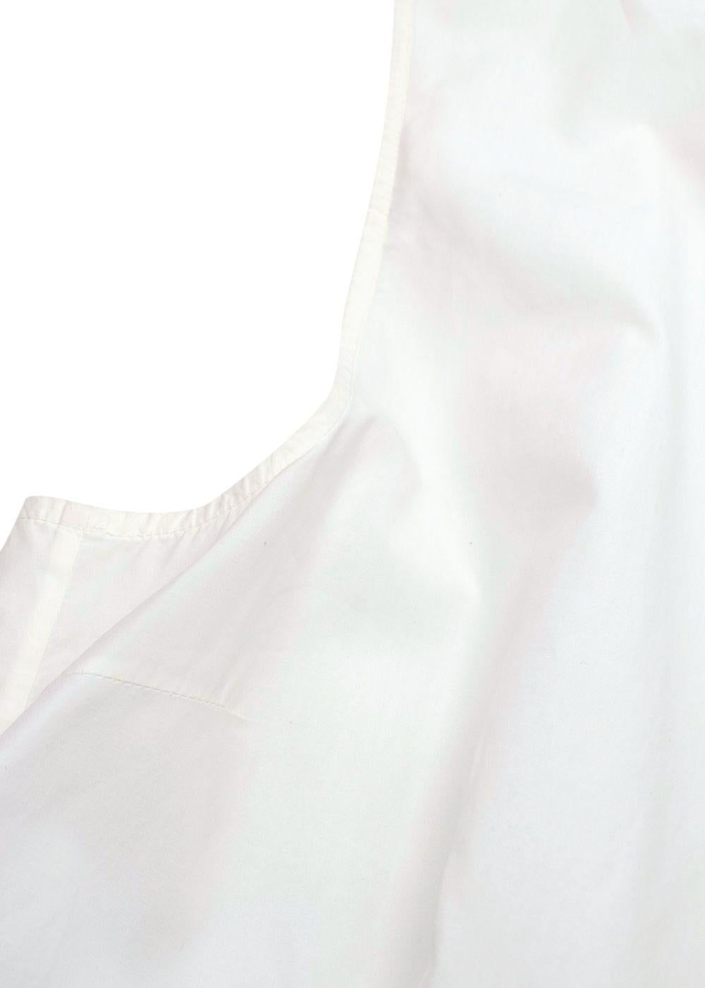 Marni White Sleeveless Blouse