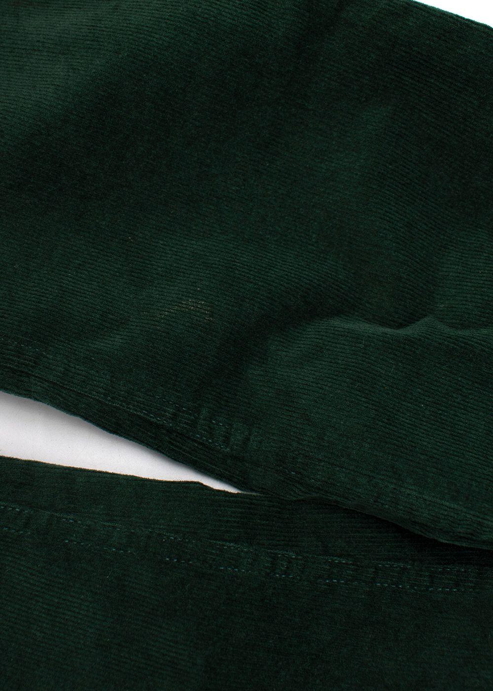 Forest Green Baby Cord Trousers