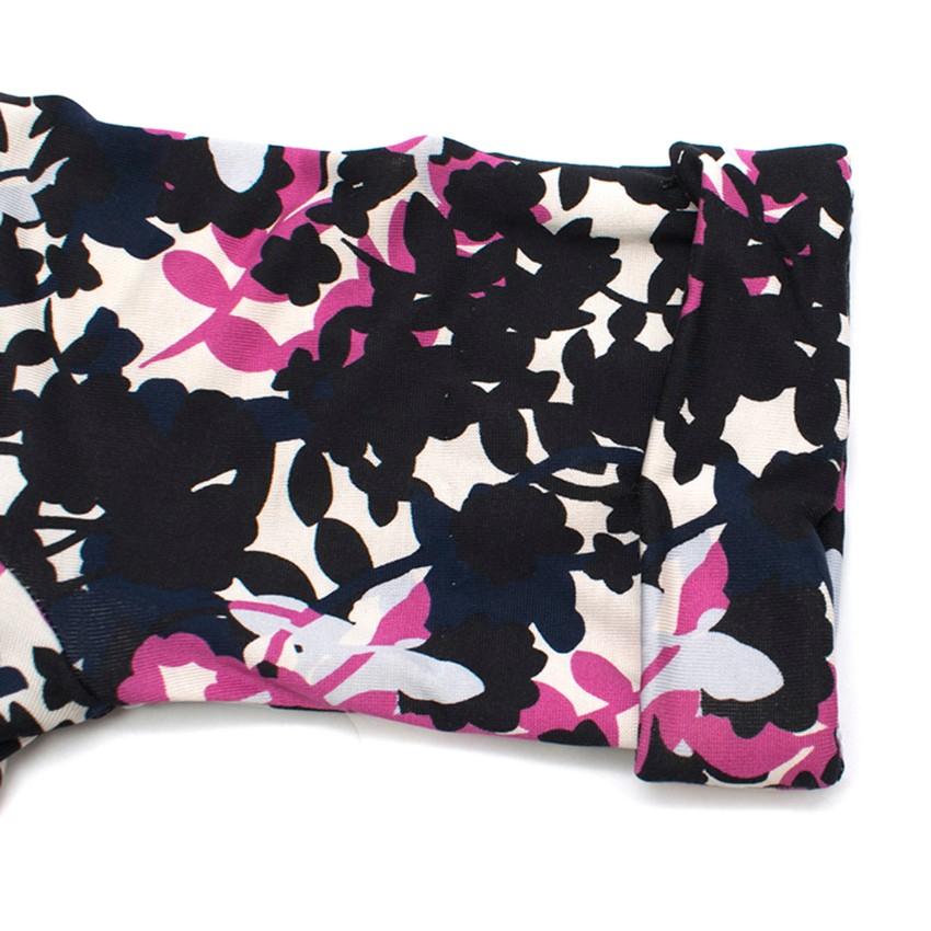 Diane von Furstenberg Jessica Printed Silk Wrap Dress