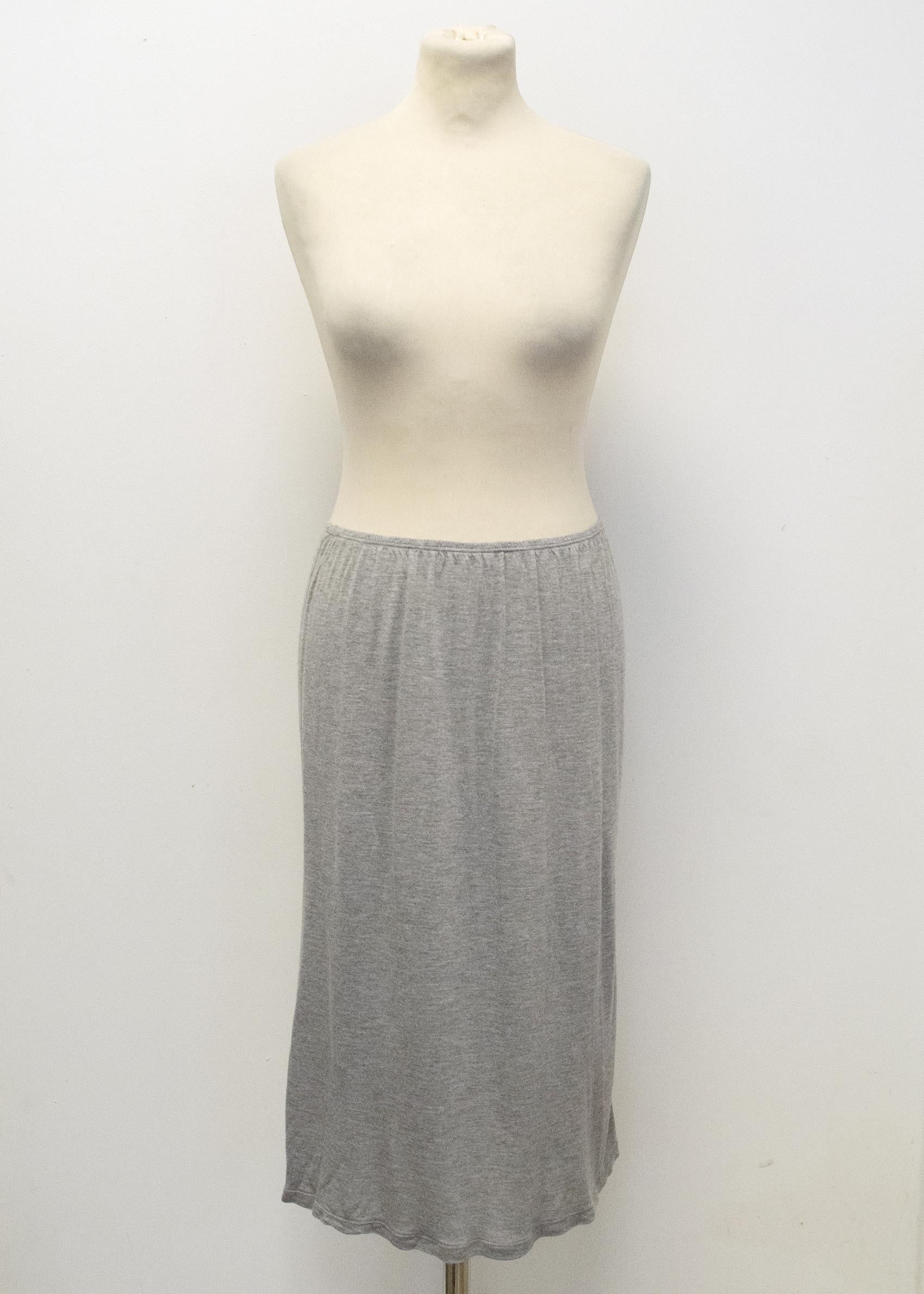 Future Ozbek Grey Stretch Skirt