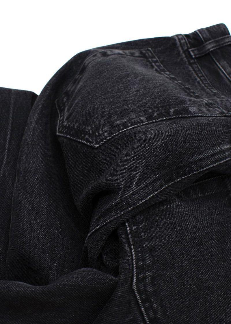 Balenciaga Black Straight Leg Jeans