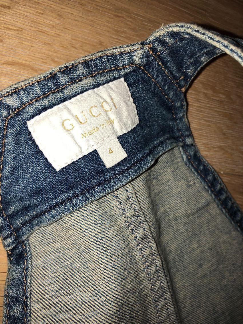 Gucci boys kids denim jeans dungarees