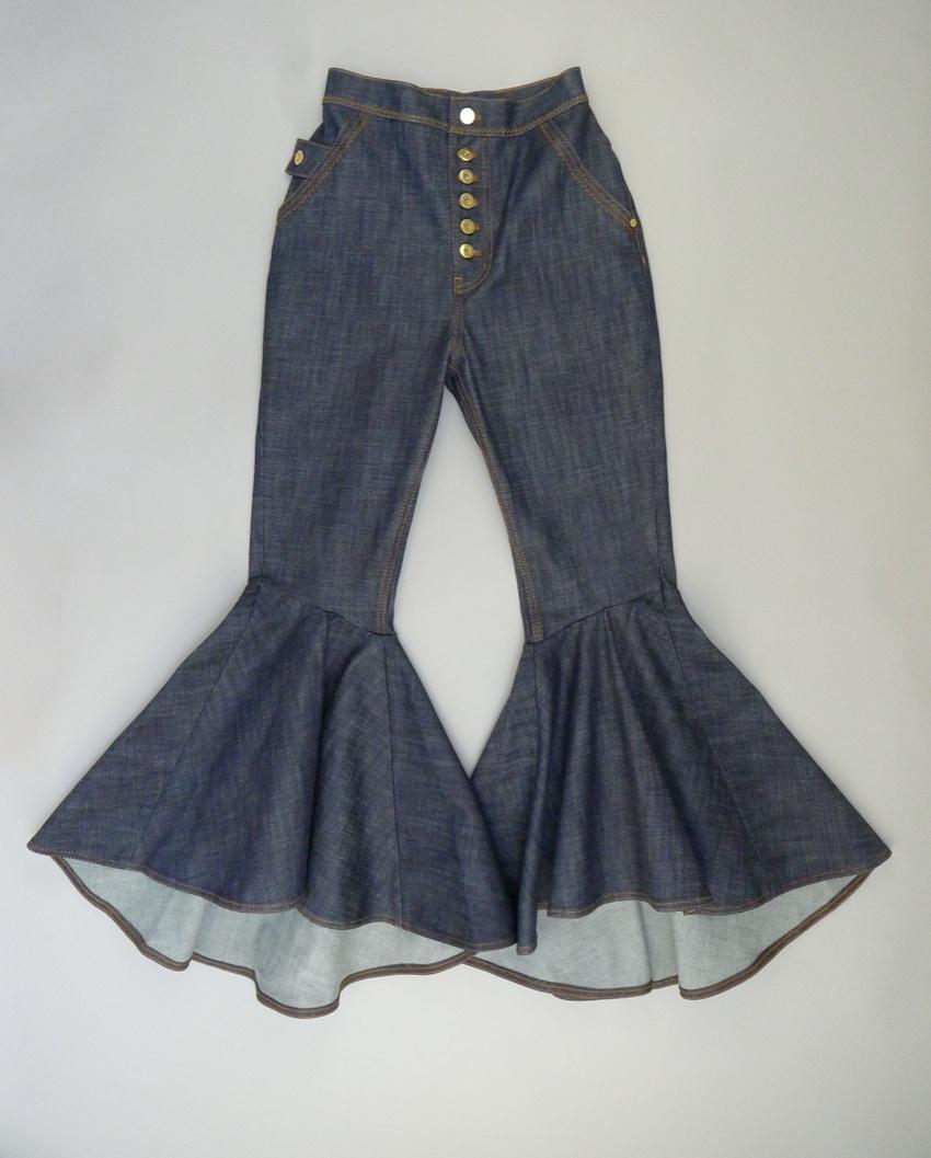 Ellery Flared Leg High Waist Jeans