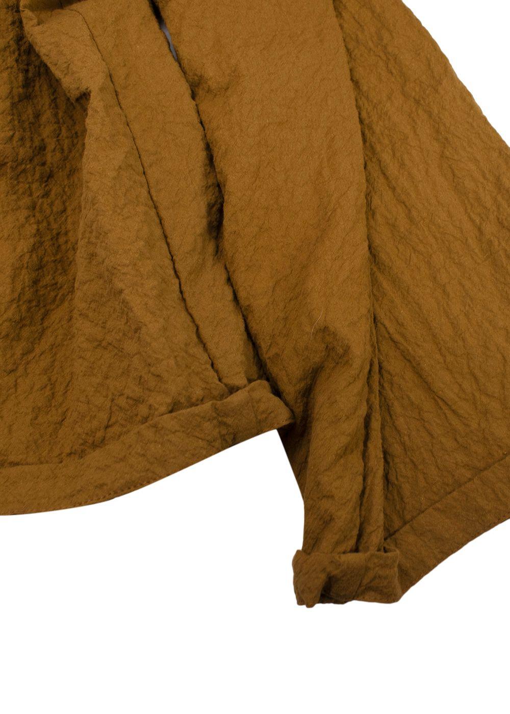 Momoni Mustard Linen Idaho Pants