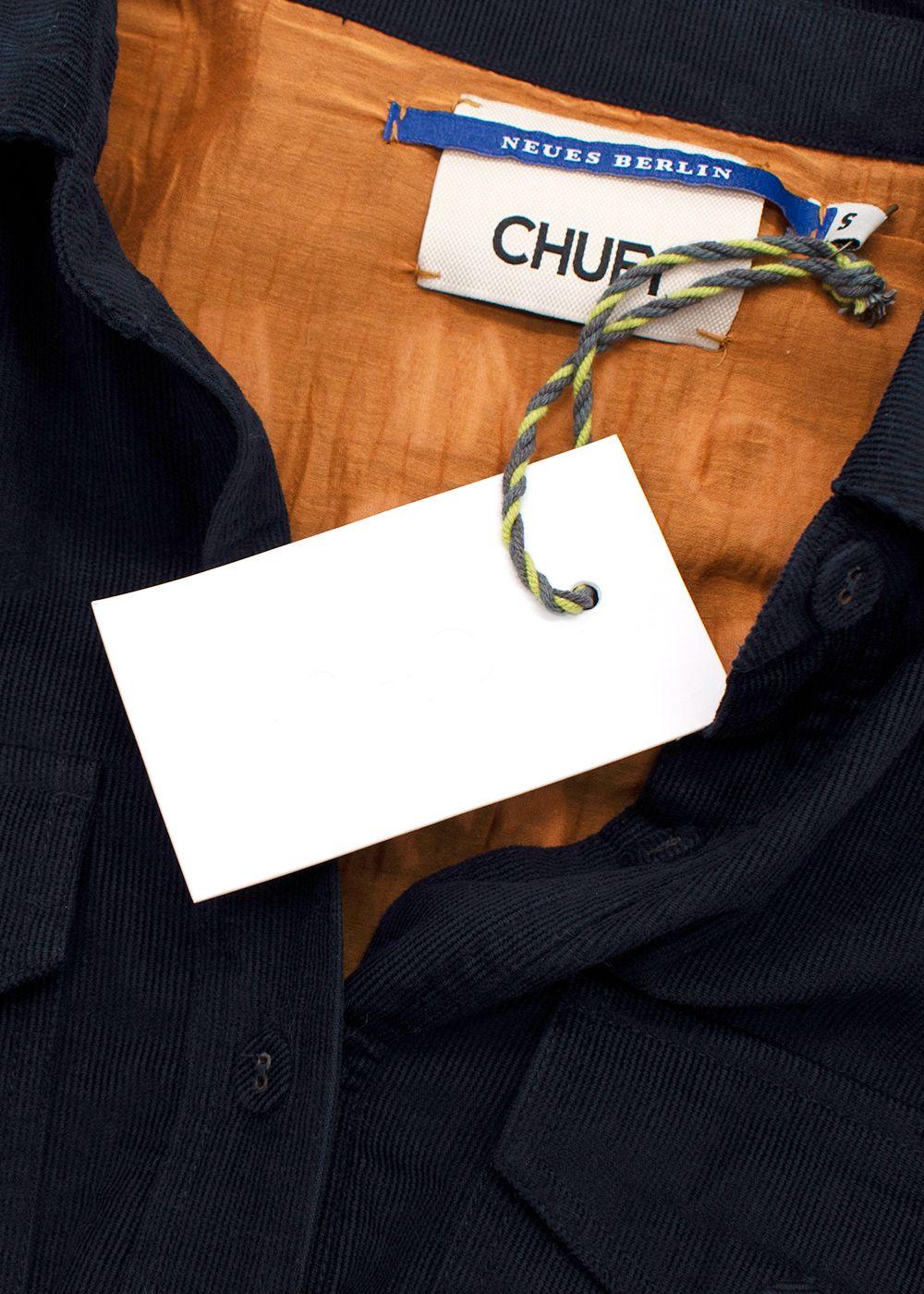 CHUFY Navy Corduroy Frank 'Find Me In Berlin' Jumpsuit