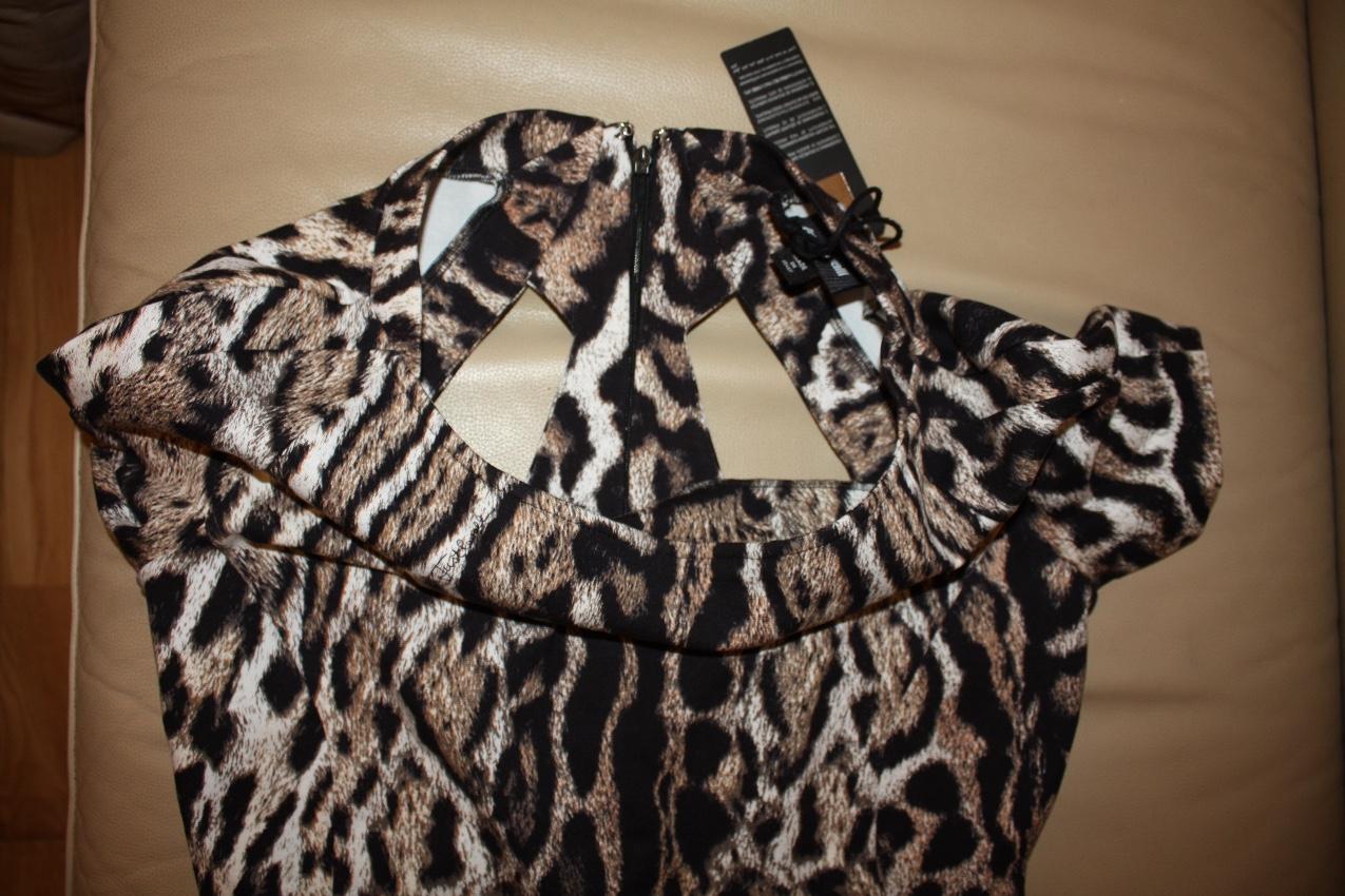 Just Cavalli leopard-print stretch top