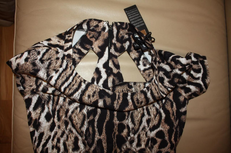 Just Cavalli leopard-print stretch top