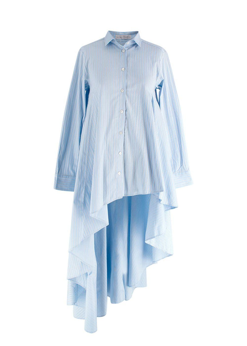 Palmer Harding Blue Pencil Stripe Super Shirt Dress