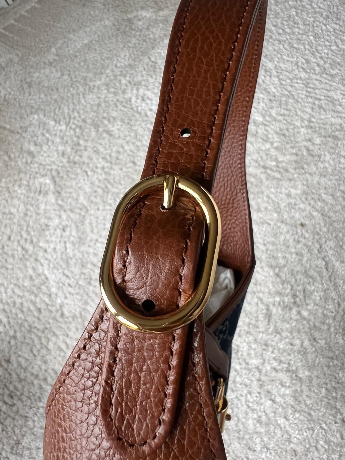 Gucci Medium Denim Jackie O Bag