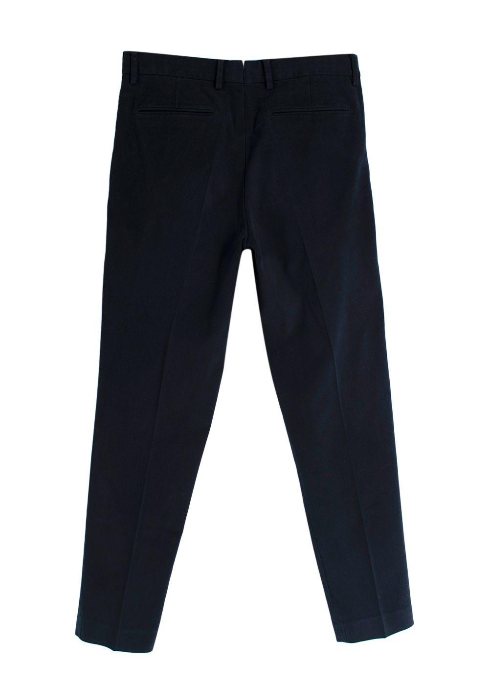 Ermenegildo Zegna Navy Trousers