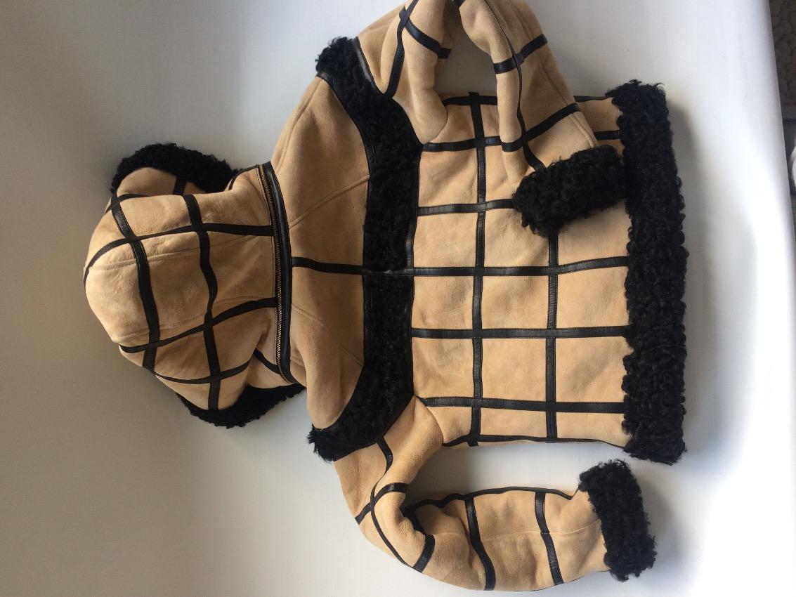 MANOUSH suede biker style jacket