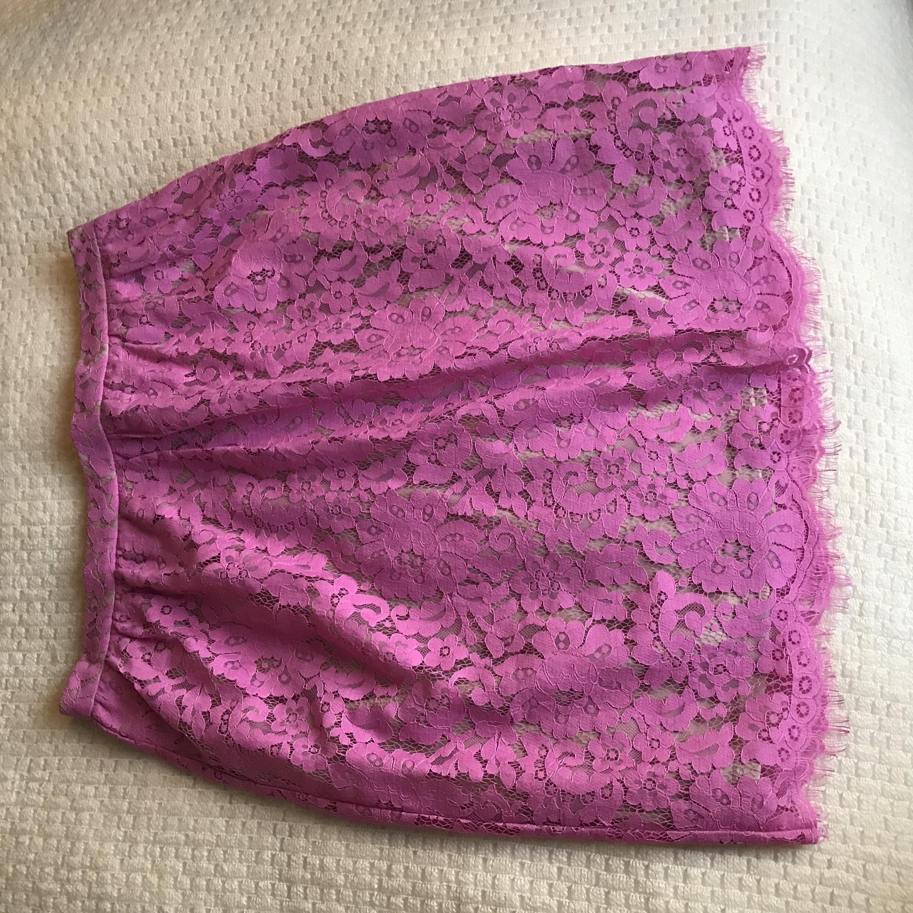 Robert Rodriguez Lace Skirt