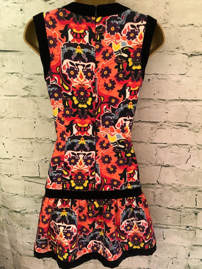 M Missoni Floral Print Sleeveless Dress