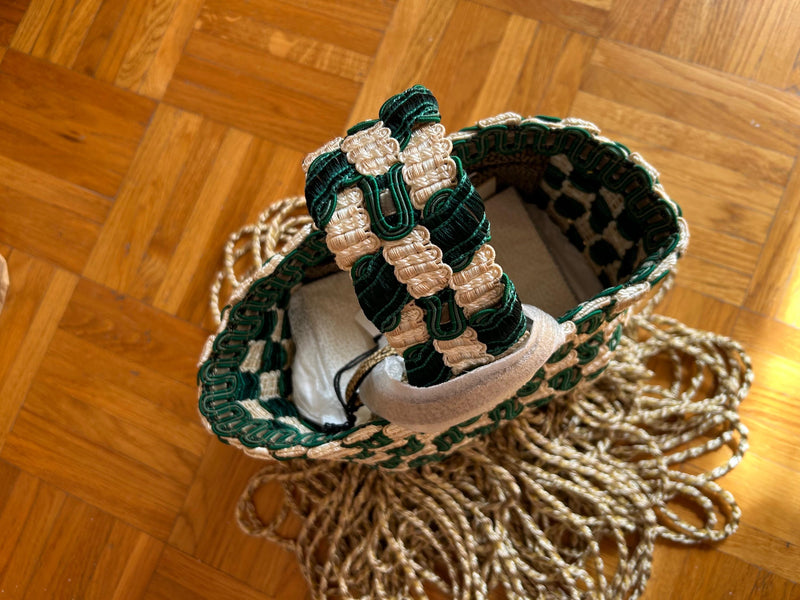 Borbonese Woven Boho Bag