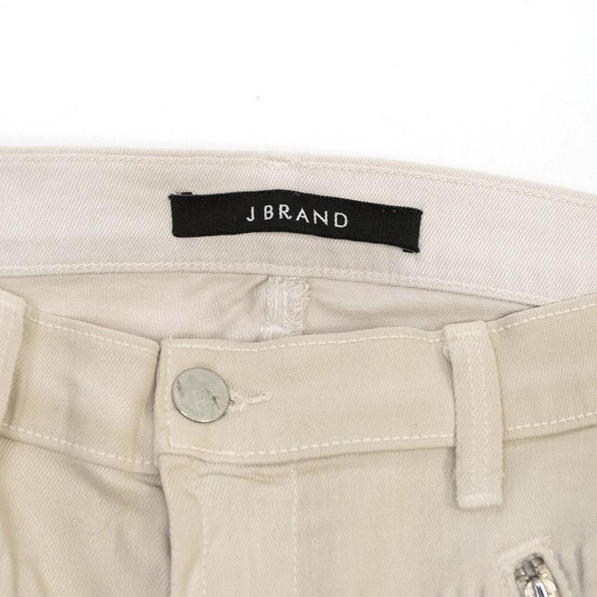 J Brand beige denim jeans