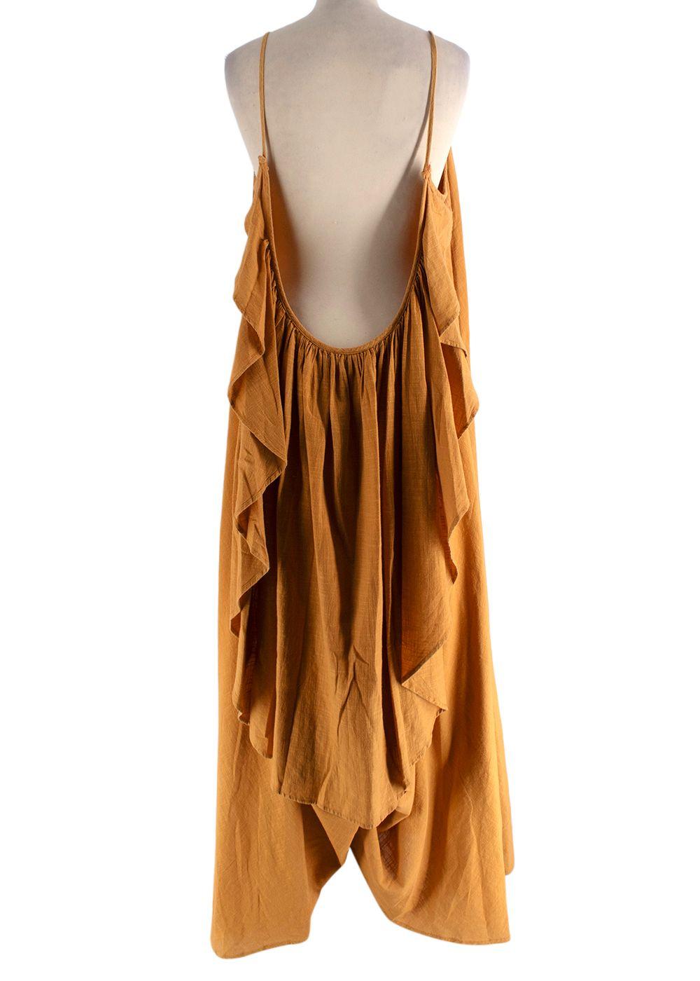 A Perfect Nomad Turmeric Loose Organic Cotton Dress