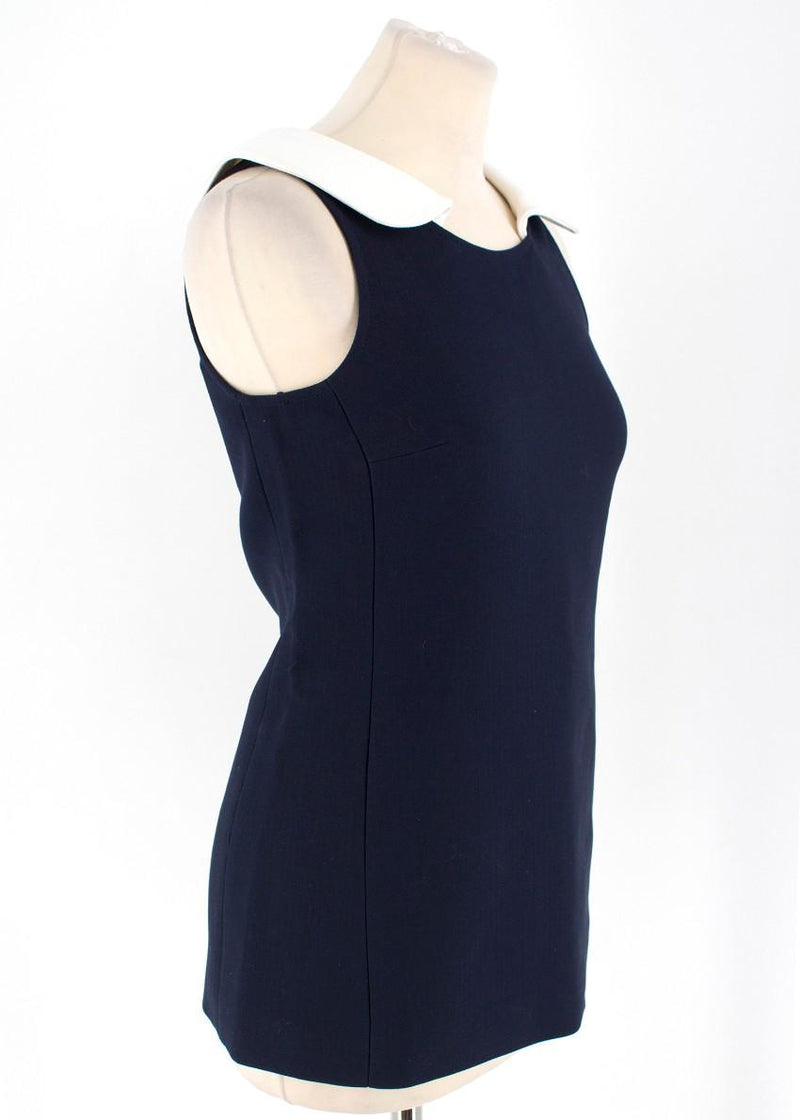 Michael Kors Navy Sleeveless Top