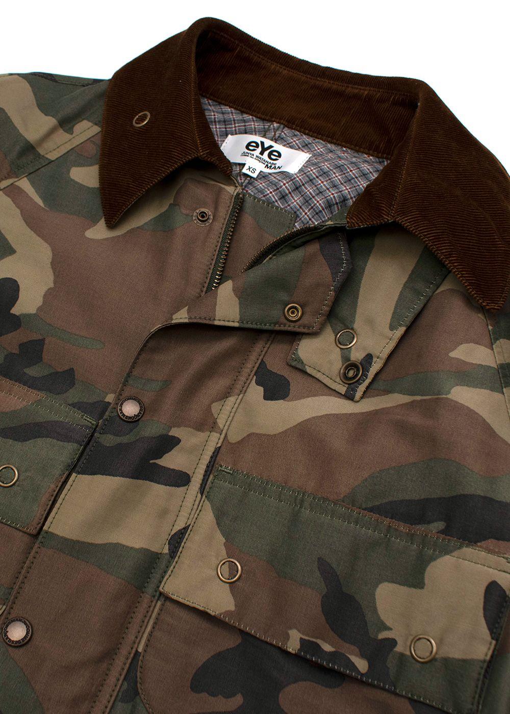 Camouflage Print Cotton Jacket