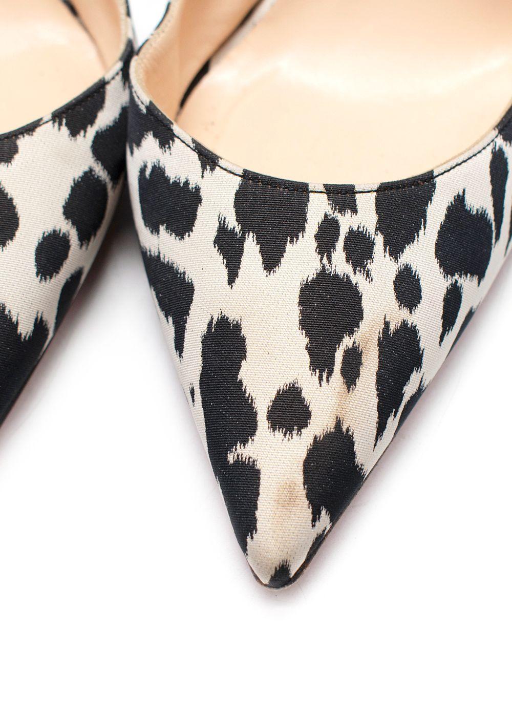 Christian Louboutin Leopard-Print Stiletto Heels