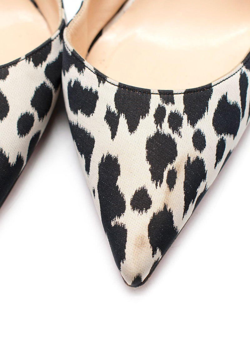 Christian Louboutin Leopard-Print Stiletto Heels