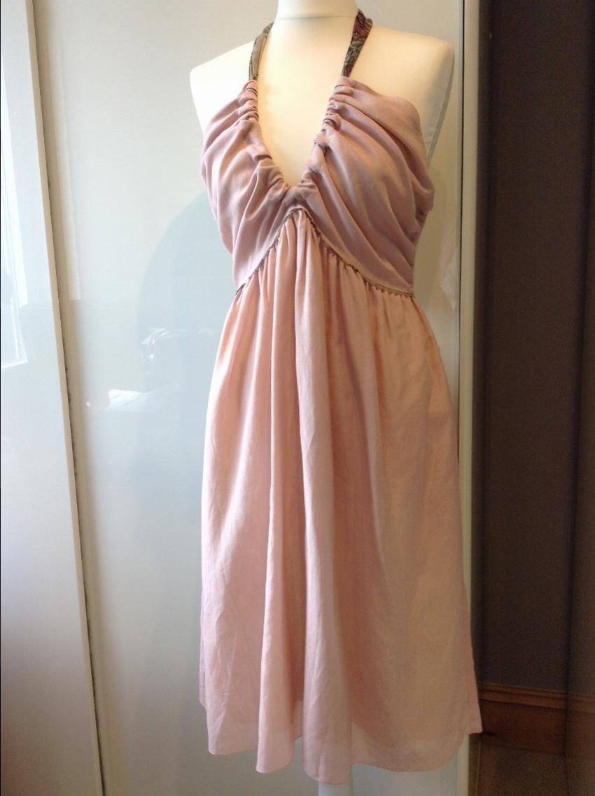 Kenzo Silk Halterneck Dress