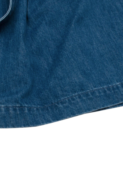 Ulla Johnson Mako Denim Halter-Neck Top