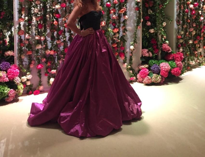 Oscar de la Renta gown dress