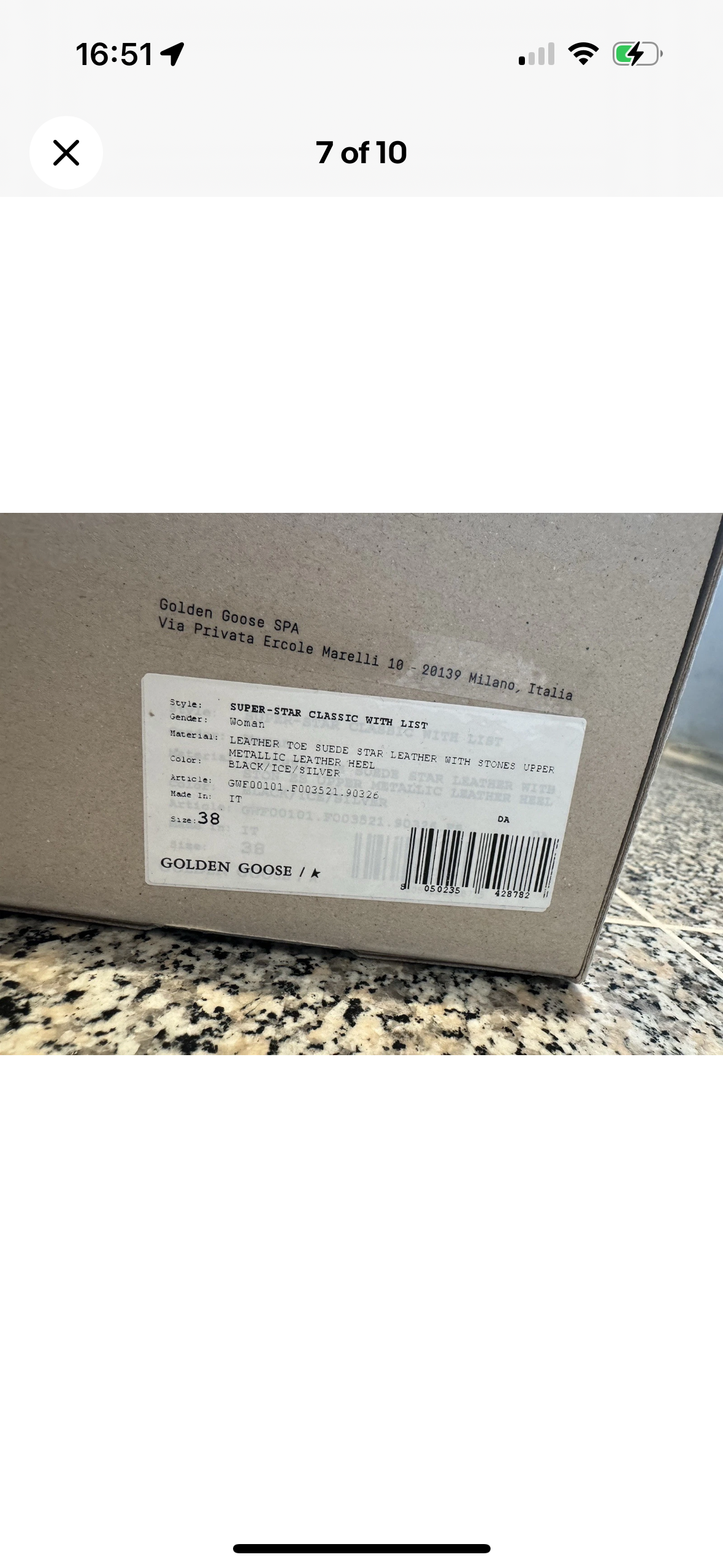 Golden Goose Super Star Crystal Embellished Sneakers