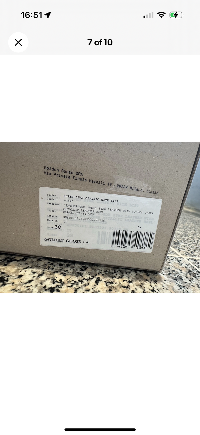 Golden Goose Super Star Crystal Embellished Sneakers