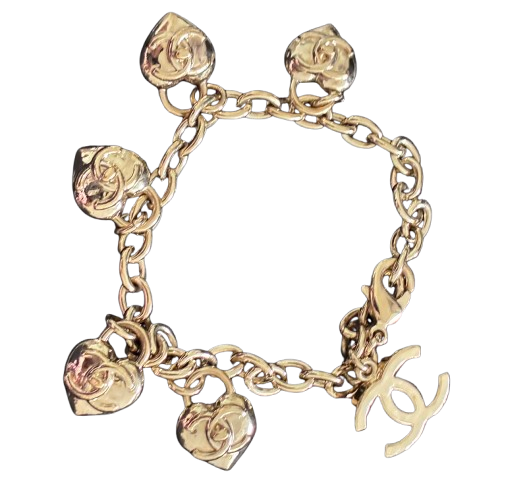 Chanel CC Lock Charm Bracelet