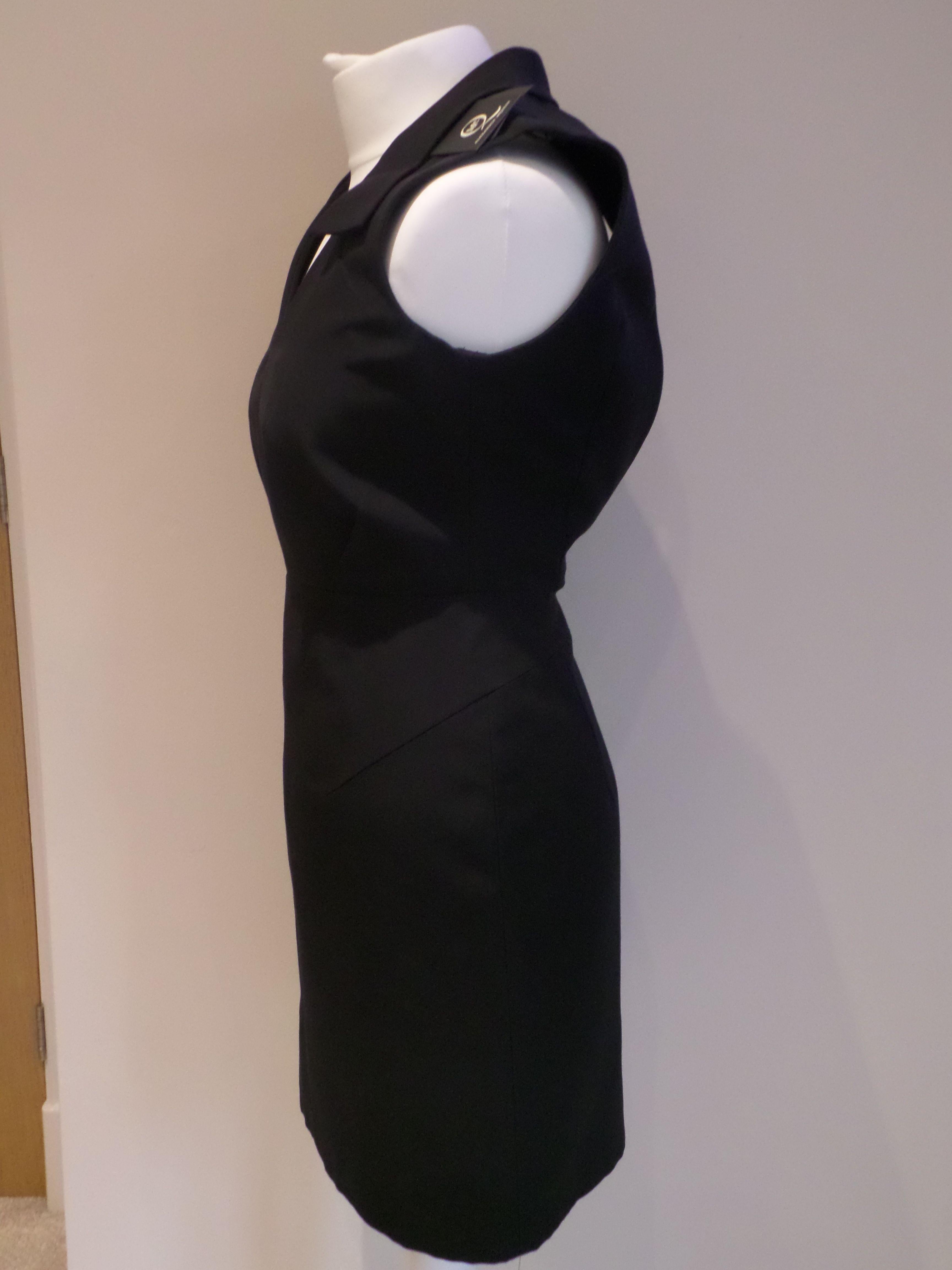 McQ Black Sleeveless Dress