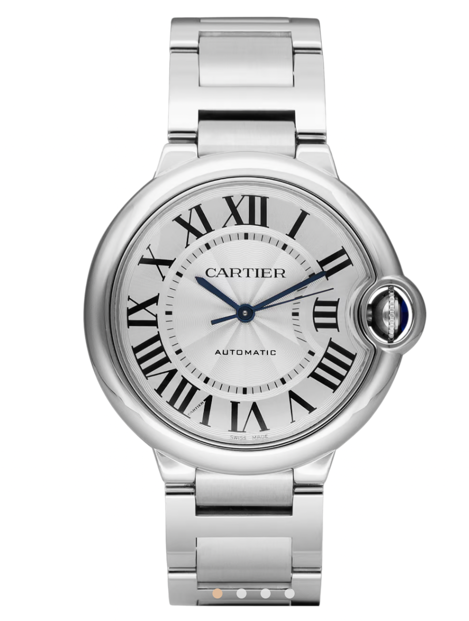 Silver Ballon Bleu 36mm Watch