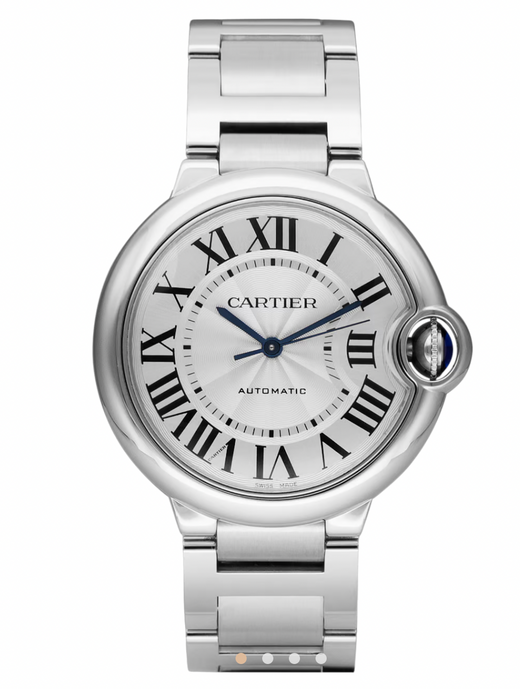 Silver Ballon Bleu 36mm Watch